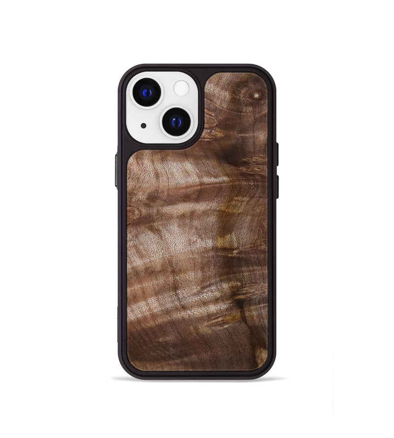 iPhone 13 mini Wood Phone Case - Keagan (Wood Burl, 802102)