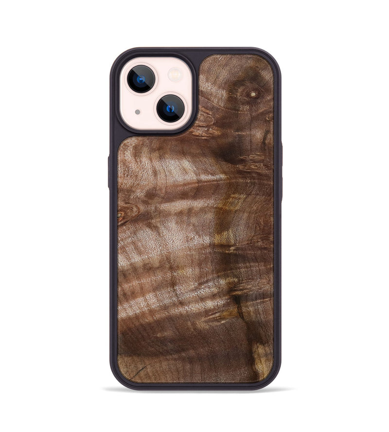 iPhone 14 Wood Phone Case - Keagan (Wood Burl, 802102)