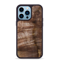 iPhone 14 Pro Max Wood Phone Case - Keagan (Wood Burl, 802102)