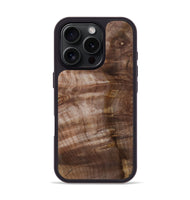 iPhone 16 Pro Wood Phone Case - Keagan (Wood Burl, 802102)