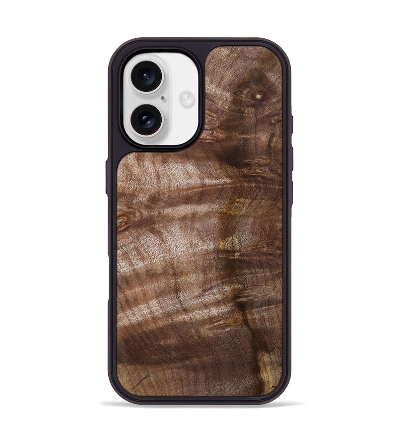 iPhone 17 Wood Phone Case - Keagan (Wood Burl, 802102)