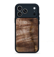 iPhone 17 Pro Max Wood Phone Case - Keagan (Wood Burl, 802102)