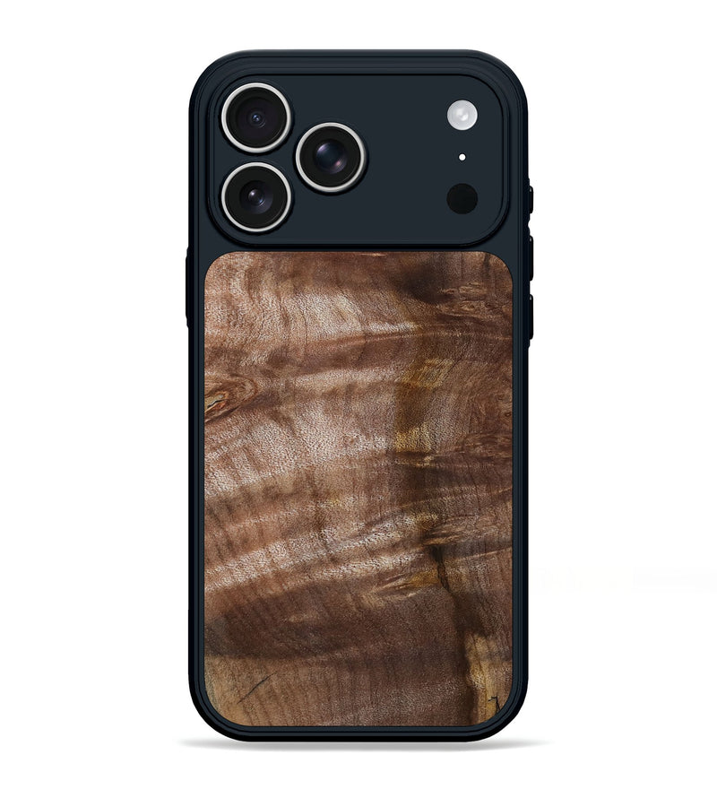 iPhone 17 Pro Max Wood Phone Case - Keagan (Wood Burl, 802102)