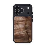 iPhone 17 Pro Wood Phone Case - Keagan (Wood Burl, 802102)