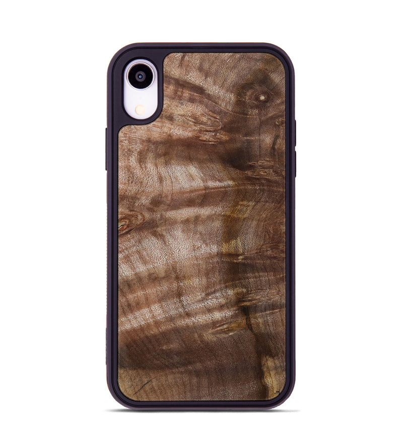 iPhone Xr Wood Phone Case - Keagan (Wood Burl, 802102)