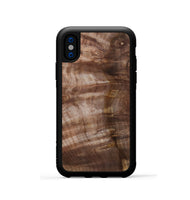 iPhone Xs Wood Phone Case - Keagan (Wood Burl, 802102)
