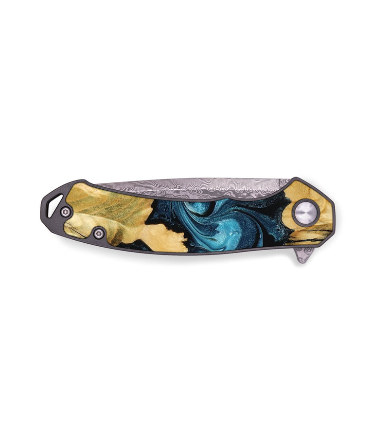 EDC Wood Pocket Knife - Sutton (Blue, 802104)