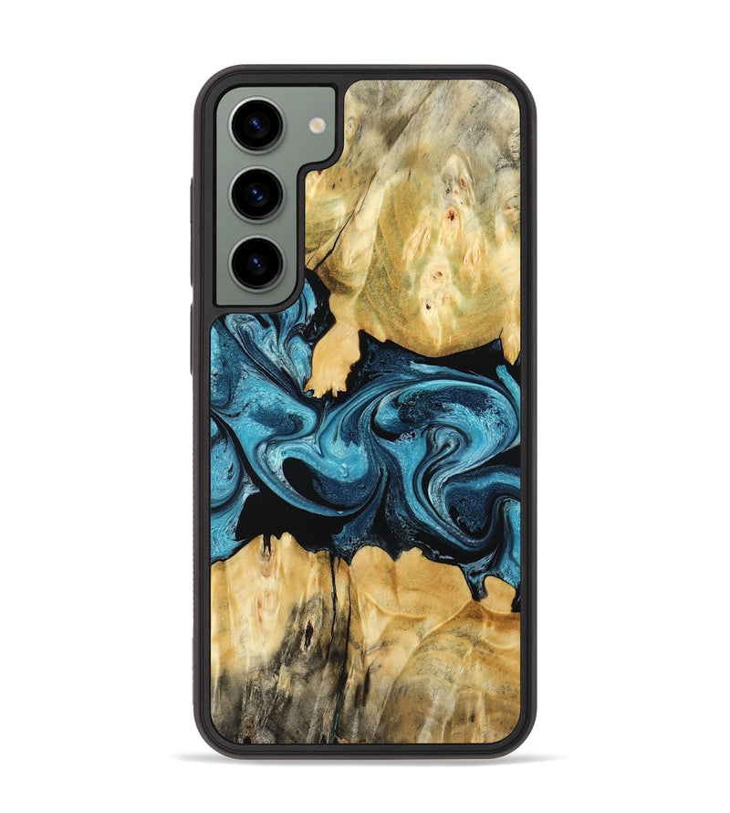 Galaxy S23 Plus Wood Phone Case - Sutton (Blue, 802104)