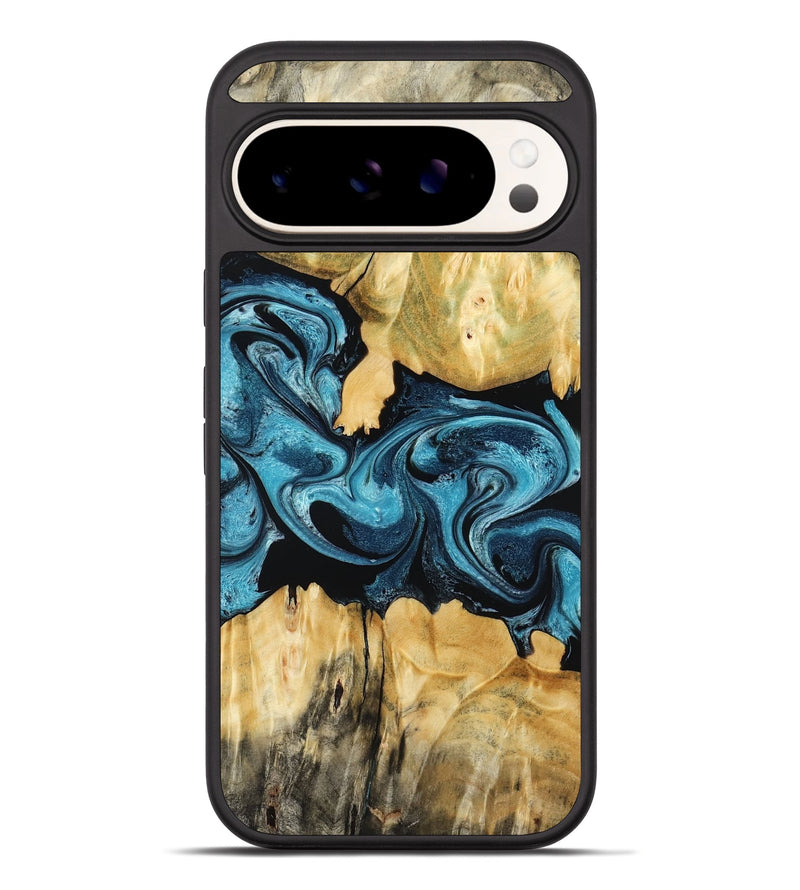 Pixel 10 Pro XL Wood Phone Case - Sutton (Blue, 802104)