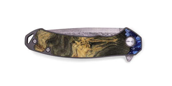 EDC Wood Pocket Knife - Lori (Blue, 802108)
