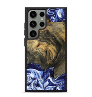 Galaxy S24 Ultra Wood Phone Case - Lori (Blue, 802108)