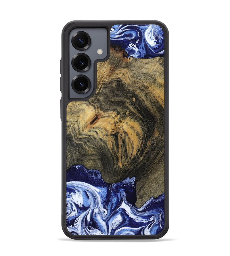 Galaxy S25 Plus Wood Phone Case - Lori (Blue, 802108)