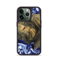 iPhone 13 Pro Wood Phone Case - Lori (Blue, 802108)
