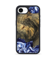iPhone 16e Wood Phone Case - Lori (Blue, 802108)
