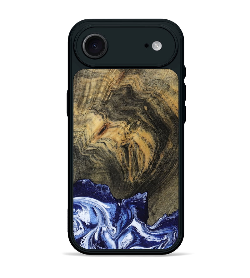 iPhone 17 Air Wood Phone Case - Lori (Blue, 802108)