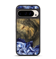 Pixel 10 Wood Phone Case - Lori (Blue, 802108)
