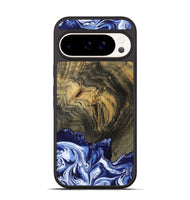 Pixel 9 Wood Phone Case - Lori (Blue, 802108)