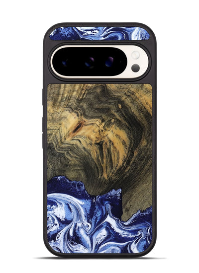 Pixel 9 Pro Wood Phone Case - Lori (Blue, 802108)