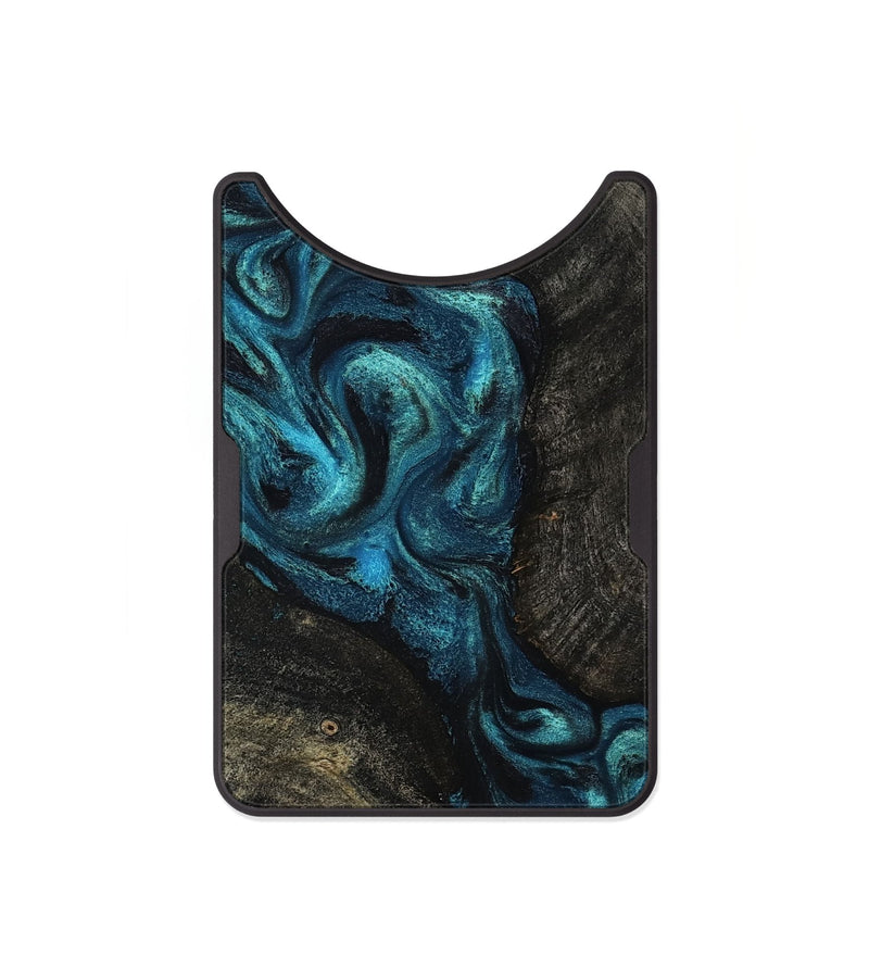 Alloy Wood Wallet - Tad (Blue, 802109)