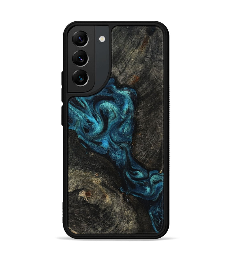 Galaxy S22 Plus Wood Phone Case - Tad (Blue, 802109)
