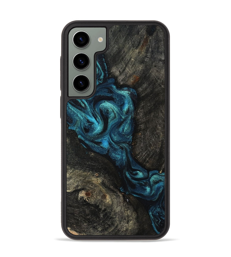 Galaxy S23 Plus Wood Phone Case - Tad (Blue, 802109)