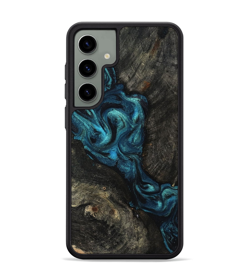 Galaxy S24 Plus Wood Phone Case - Tad (Blue, 802109)