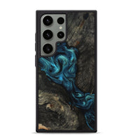 Galaxy S24 Ultra Wood Phone Case - Tad (Blue, 802109)