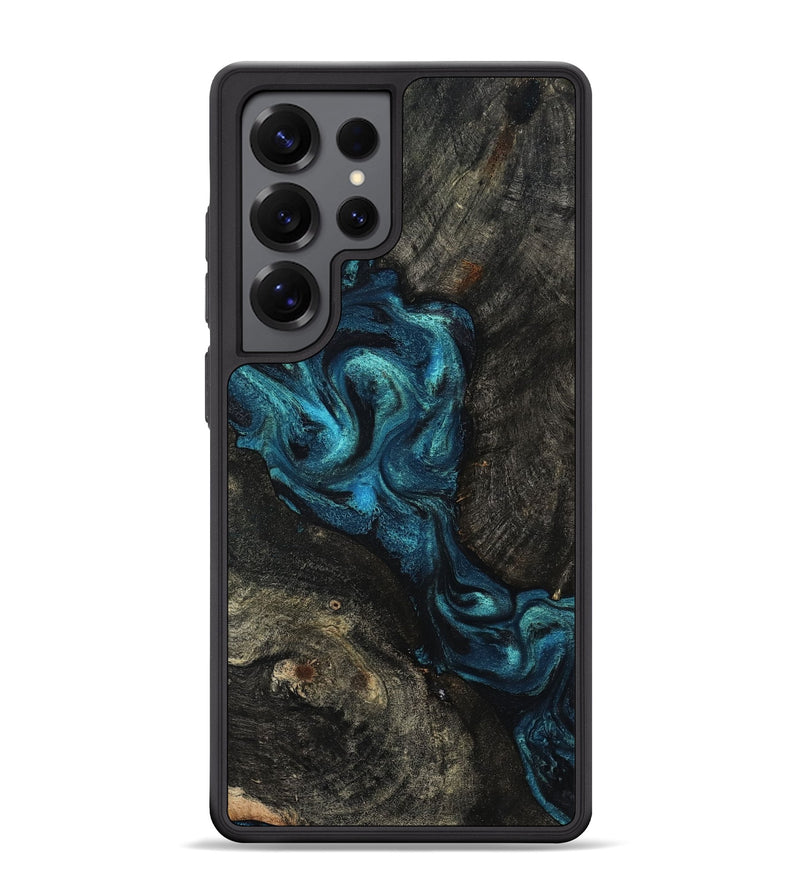 Galaxy S25 Ultra Wood Phone Case - Tad (Blue, 802109)