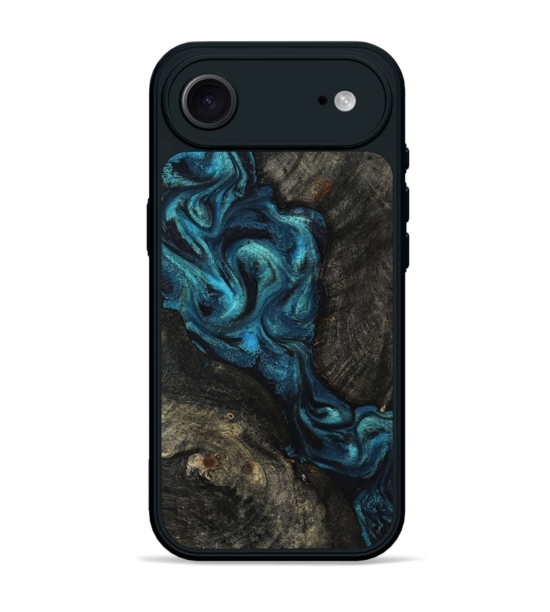 iPhone 17 Air Wood Phone Case - Tad (Blue, 802109)