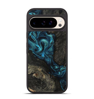 Pixel 10 Wood Phone Case - Tad (Blue, 802109)