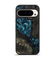 Pixel 9 Wood Phone Case - Tad (Blue, 802109)