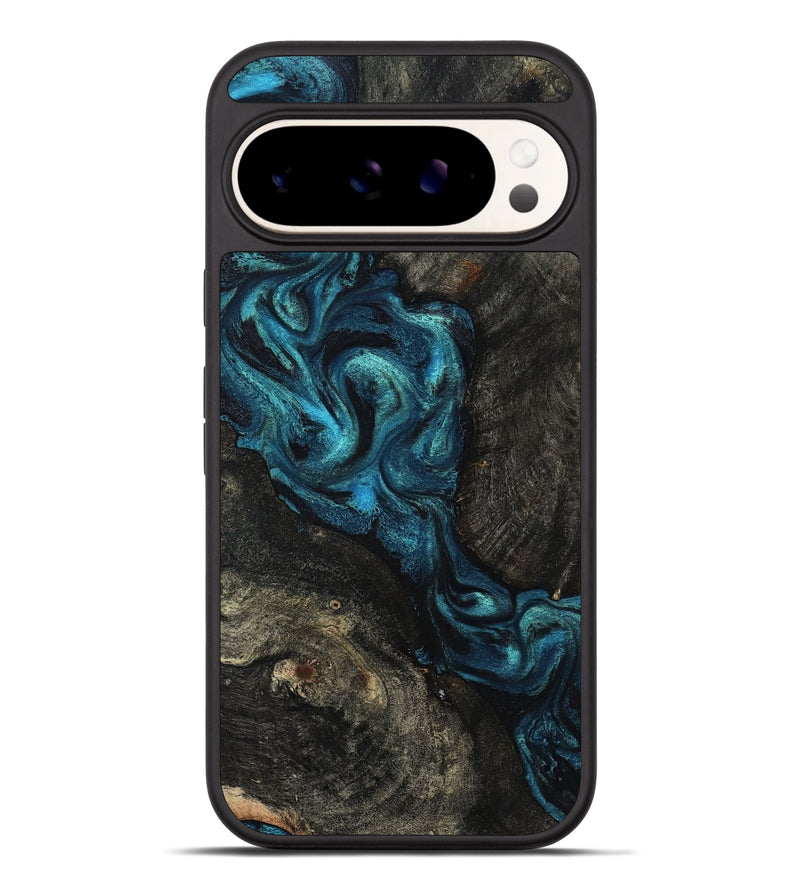 Pixel 9 Pro XL Wood Phone Case - Tad (Blue, 802109)