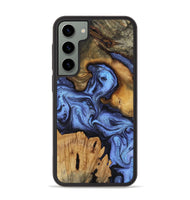 Galaxy S23 Plus Wood Phone Case - Jasmine (Blue, 802110)