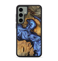 Galaxy S24 Plus Wood Phone Case - Jasmine (Blue, 802110)