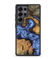 Galaxy S25 Ultra Wood Phone Case - Jasmine (Blue, 802110)