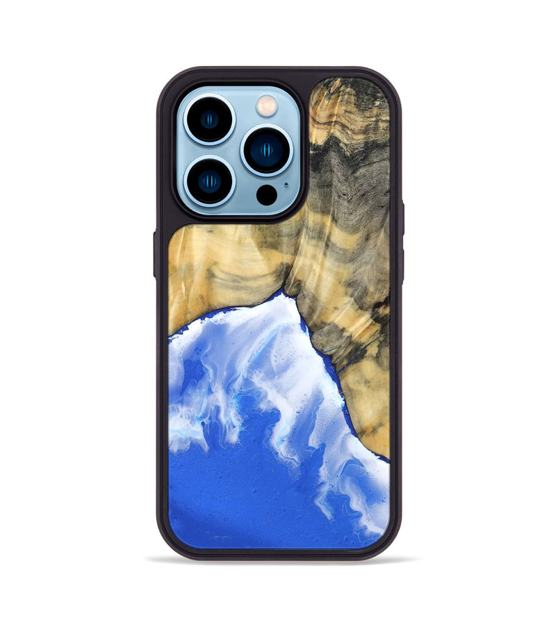 iPhone 14 Pro Wood Phone Case - Venessa (Coastal, 802122)
