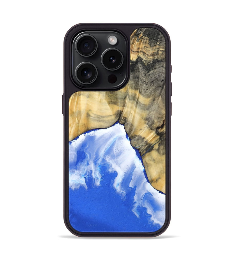 iPhone 15 Pro Wood Phone Case - Venessa (Coastal, 802122)