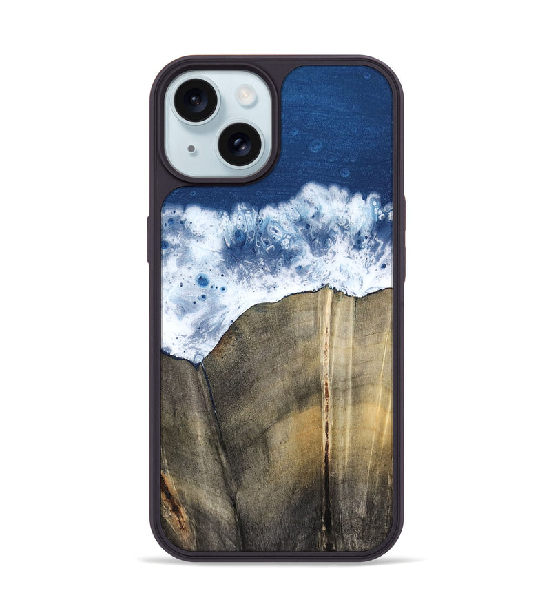 iPhone 15 Wood Phone Case - Damien (Coastal, 802125)