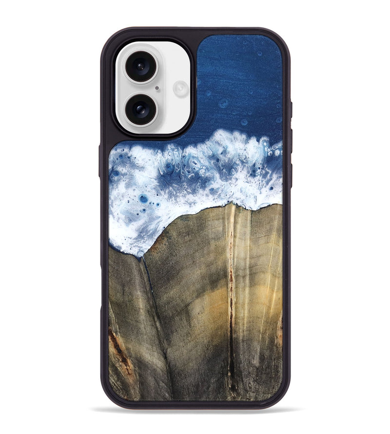 iPhone 16 Plus Wood Phone Case - Damien (Coastal, 802125)