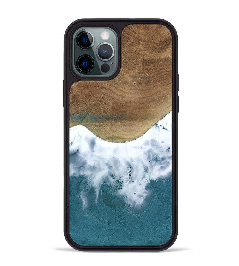 iPhone 12 Pro Max Wood Phone Case - Rheta (Coastal, 802129)