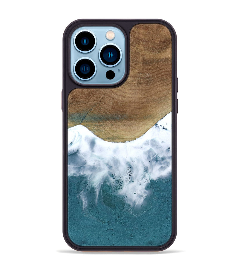 iPhone 14 Pro Max Wood Phone Case - Rheta (Coastal, 802129)