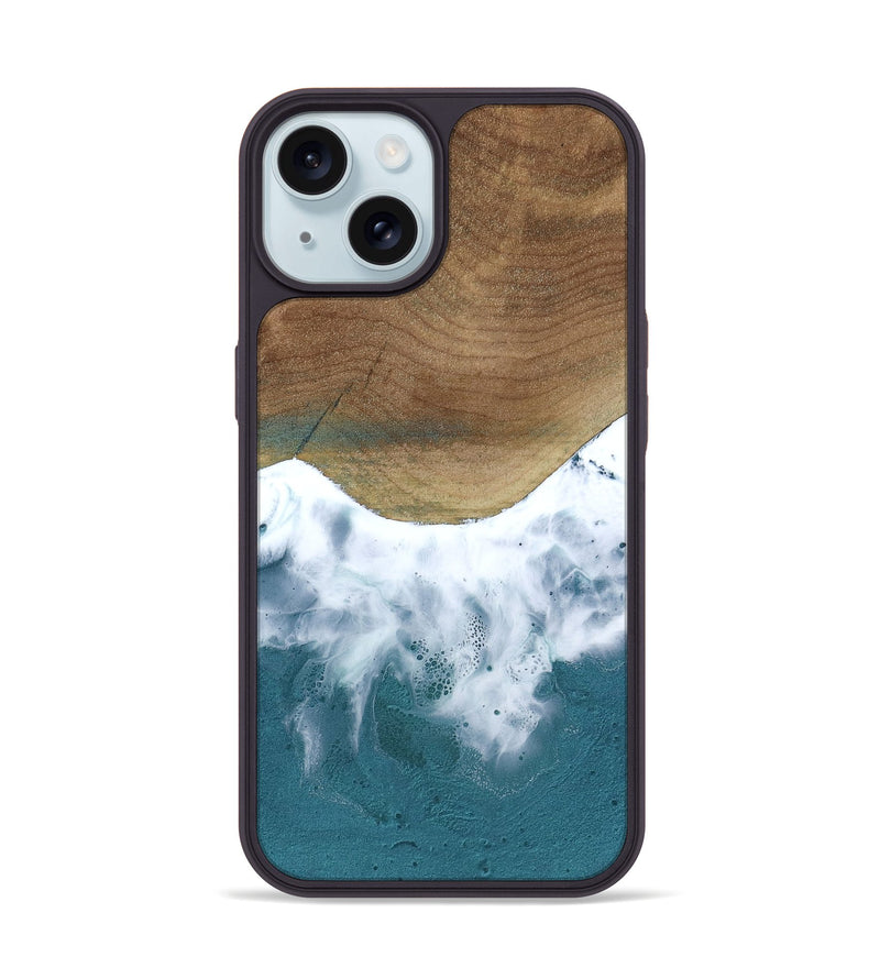 iPhone 15 Wood Phone Case - Rheta (Coastal, 802129)