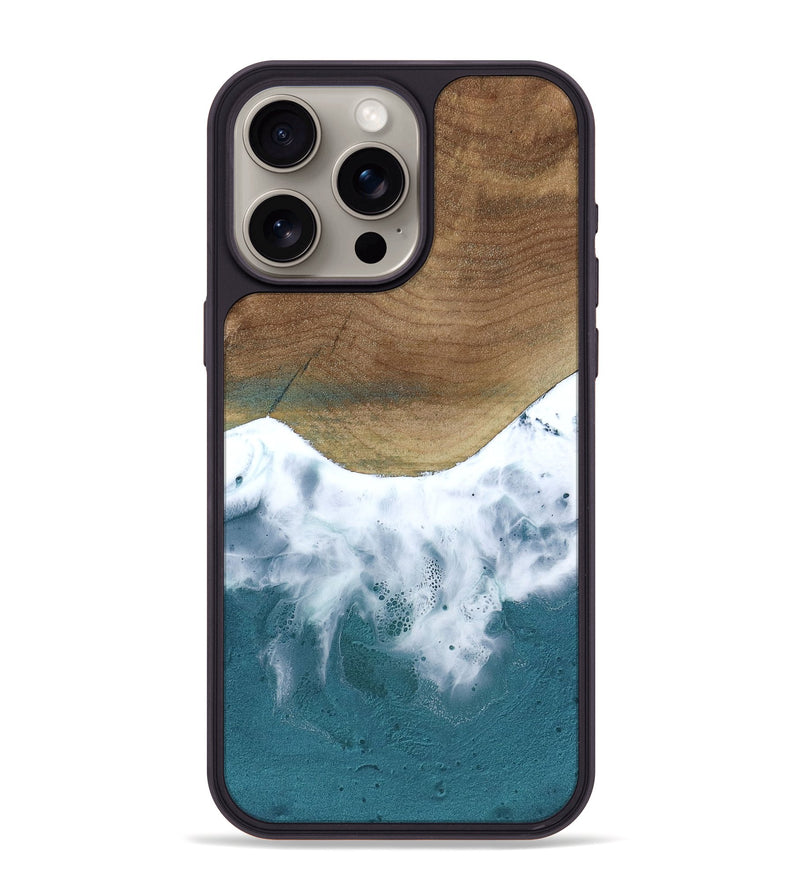 iPhone 15 Pro Max Wood Phone Case - Rheta (Coastal, 802129)