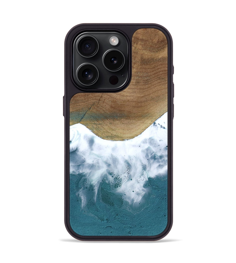 iPhone 15 Pro Wood Phone Case - Rheta (Coastal, 802129)