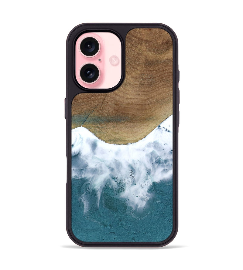 iPhone 16 Wood Phone Case - Rheta (Coastal, 802129)