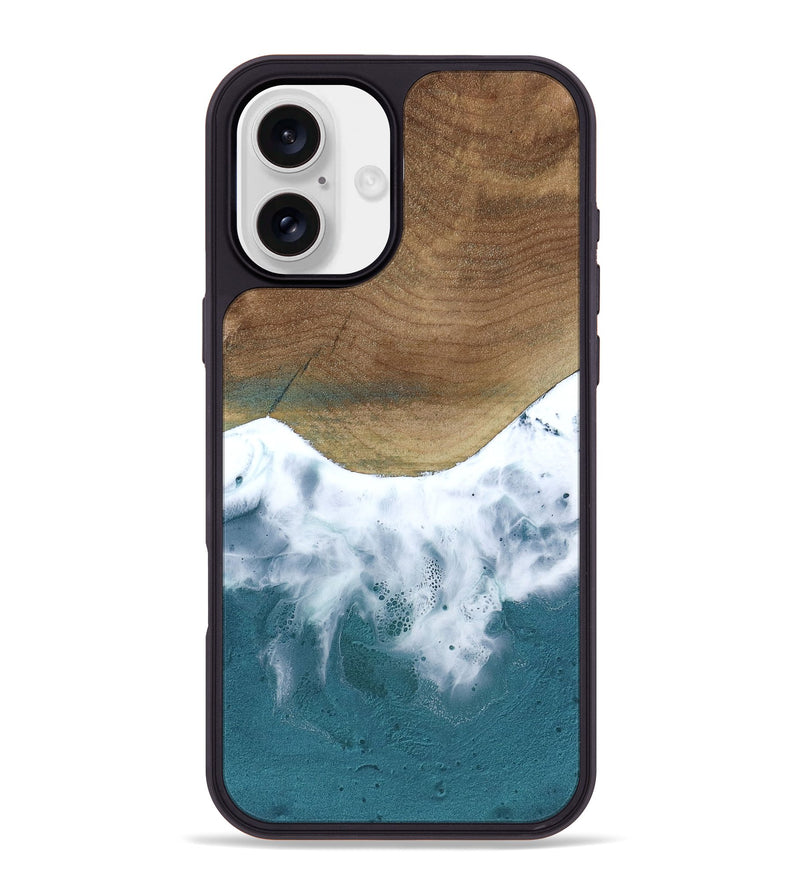 iPhone 16 Plus Wood Phone Case - Rheta (Coastal, 802129)