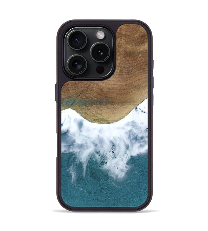 iPhone 16 Pro Wood Phone Case - Rheta (Coastal, 802129)