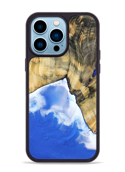 iPhone 14 Pro Max Wood Phone Case - Darleen (Coastal, 802130)