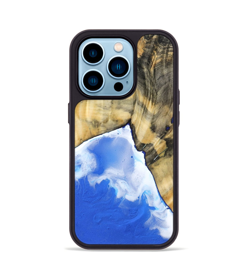 iPhone 14 Pro Wood Phone Case - Darleen (Coastal, 802130)