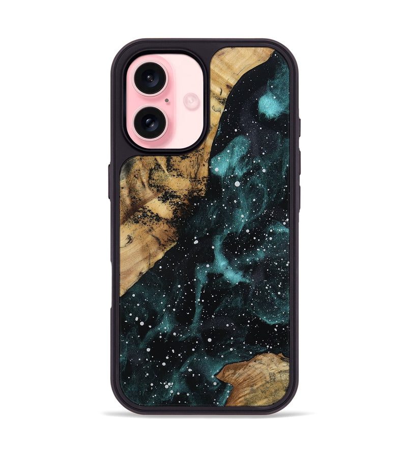 iPhone 16 Wood Phone Case - Alaia (Cosmos, 802131)